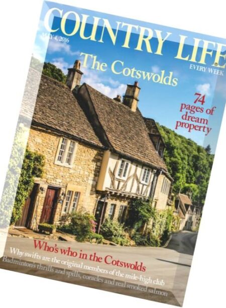 Country Life UK – 4 May 2016 Cover