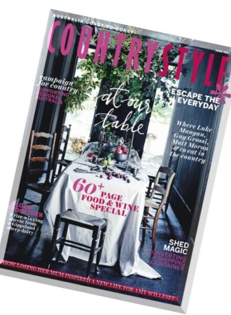 Country Style – June 2016 Cover