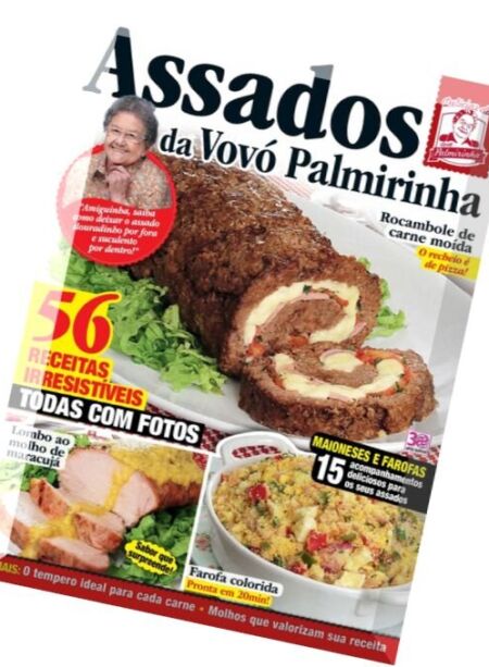 Cozinha da Vovo Palmira – Brasil – Ed. 26 (07-2016 & 08-2016) – Assados Cover