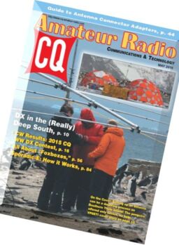 CQ Amateur Radio – May 2016