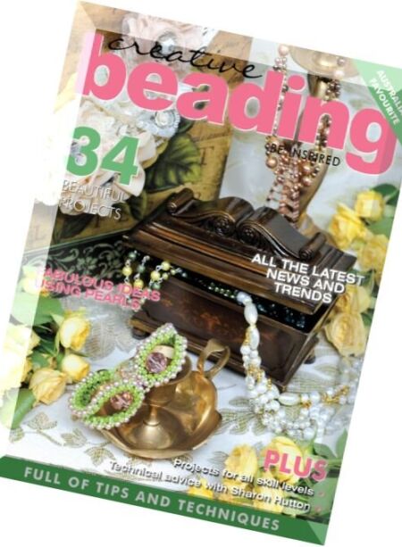 Creative Beading Magazine – Volume 13 N 1, 2016 Cover