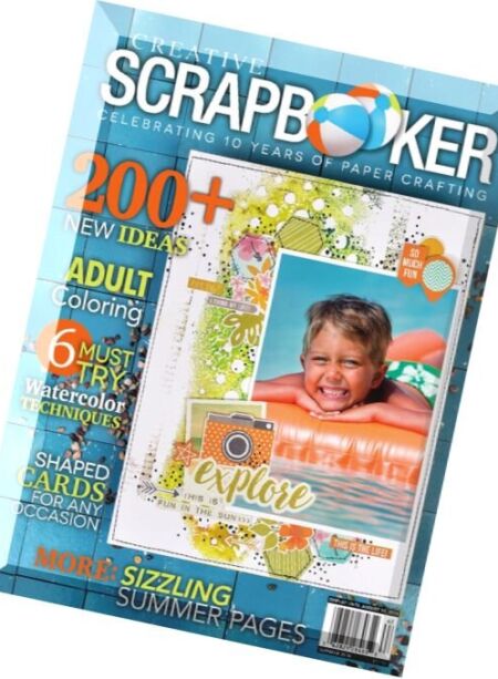 Creative Scrapbooker – Summer 2016 Cover