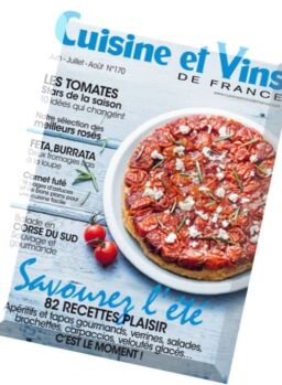 Cuisine et Vins de France – Juin-Aoiut 2016