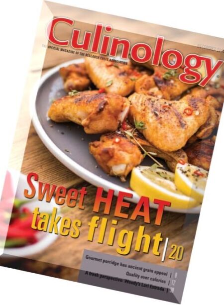 Culinology – December 2015 Cover