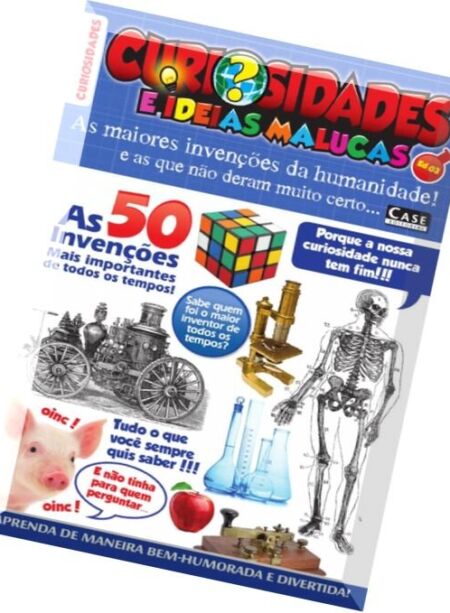 Curiosidades e Ideias Malucas Brazil – Issue 3, 2016 Cover