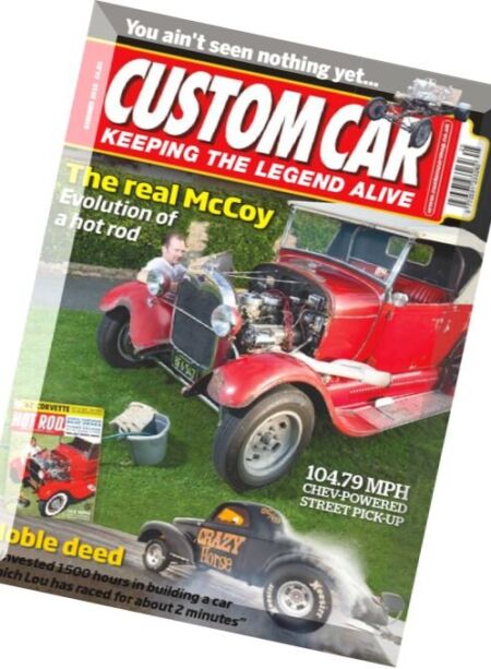 Custom Car – Summer 2016 Cover