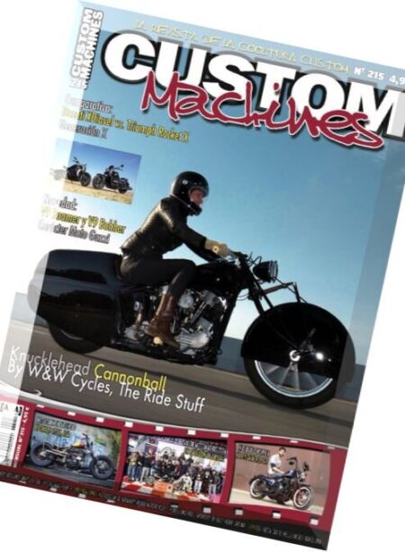 Custom Machines – Mayo 2016 Cover