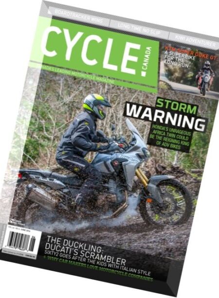 Cycle Canada – June 2016 Cover