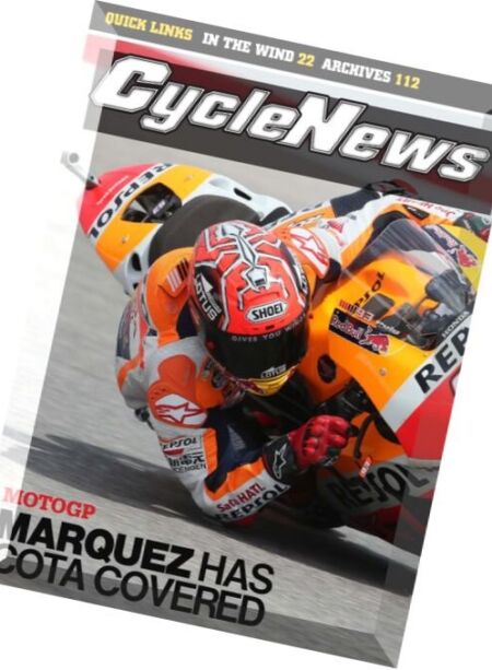 Cycle News – 12 April 2016 Cover