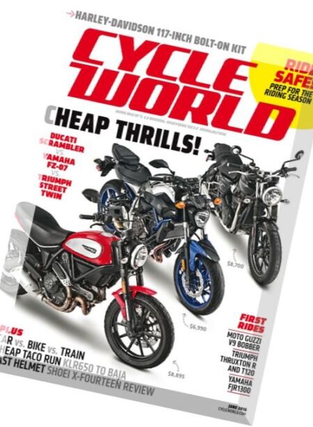 Cycle World – June 2016 Cover