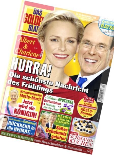 Das Goldene Blatt – 14 Mai 2016 Cover