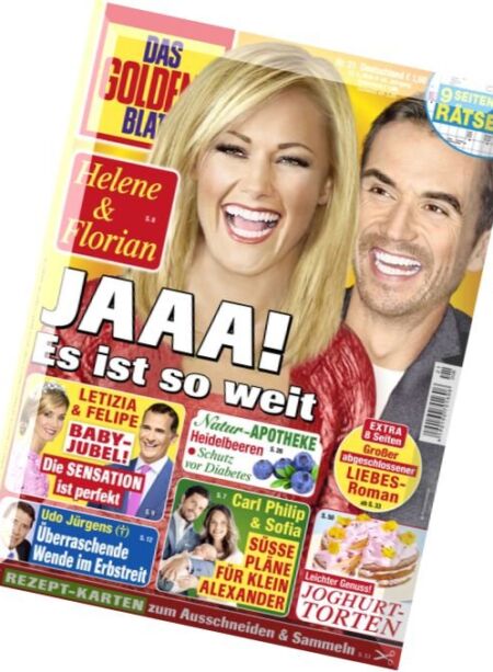 Das Goldene Blatt – 23 Mai 2016 Cover