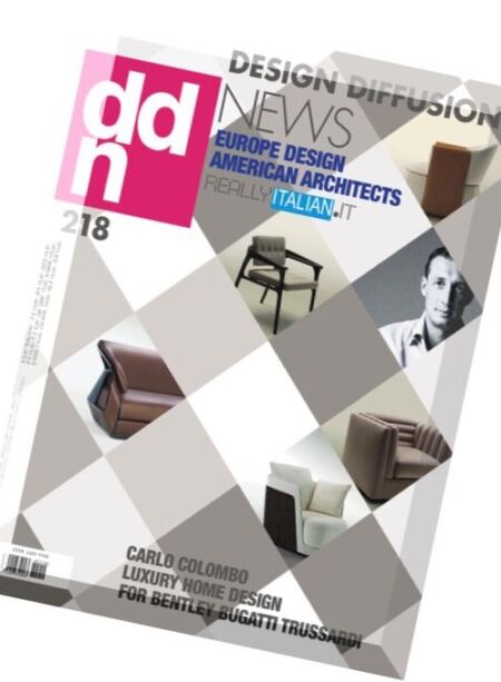 DDN Design Diffusion News – Gennaio-Febbraio 2016 Cover