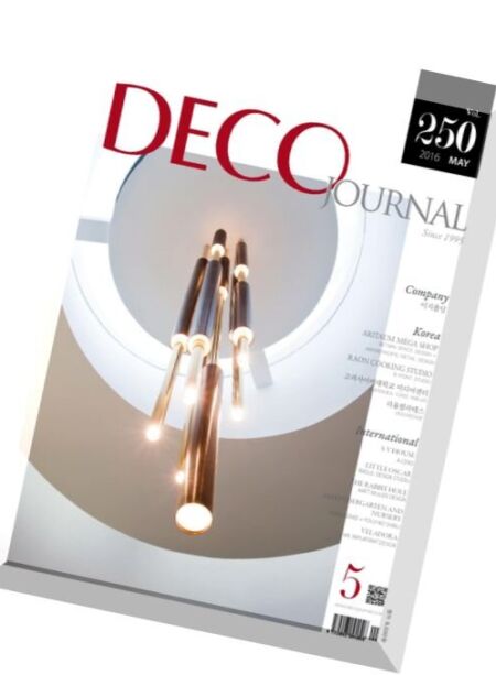 Deco Journal – May 2016 Cover
