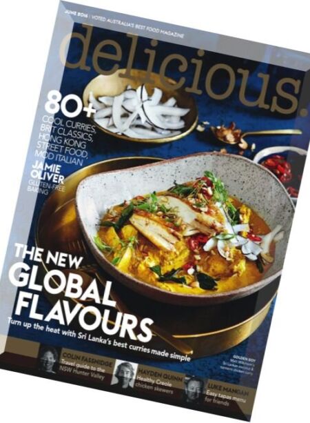 delicious Australia – June 2016 Cover