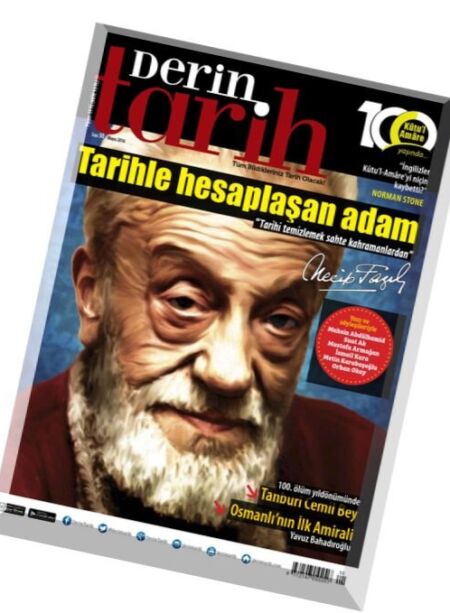 Derin Tarih – Mayis 2016 Cover