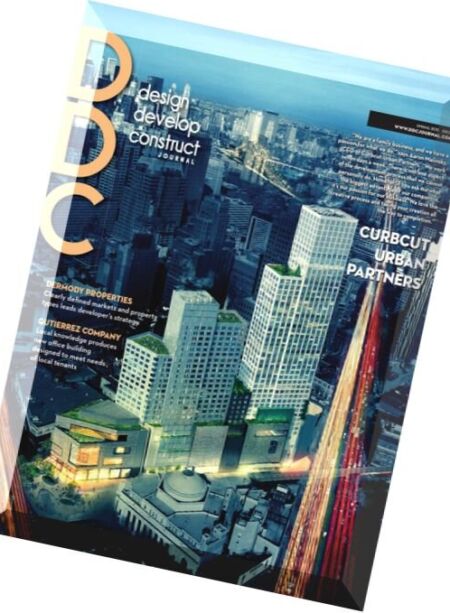 Design Develop Construct Journal – Spring 2015 Cover
