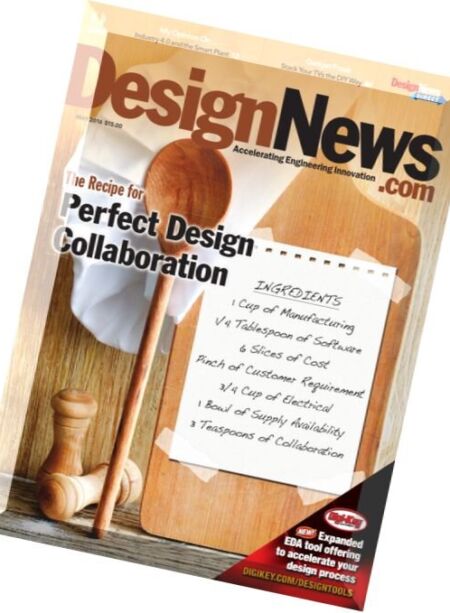 Design News – May 2016 Cover