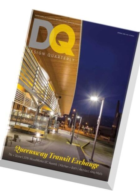 Design Quarterly – Spring 2016 Cover
