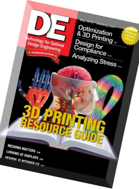 Desktop Engineering – May 2016 Cover