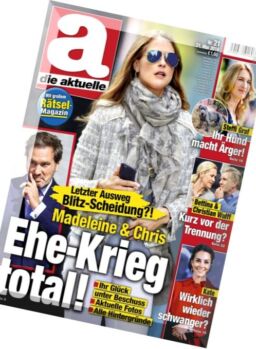 die aktuelle – 21 Mai 2016