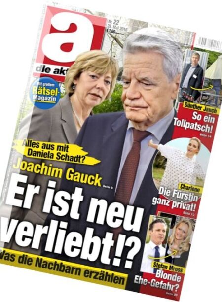 Die Aktuelle – 28 Mai 2016 Cover