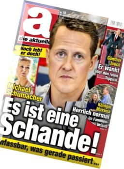 die aktuelle – 30 April 2016