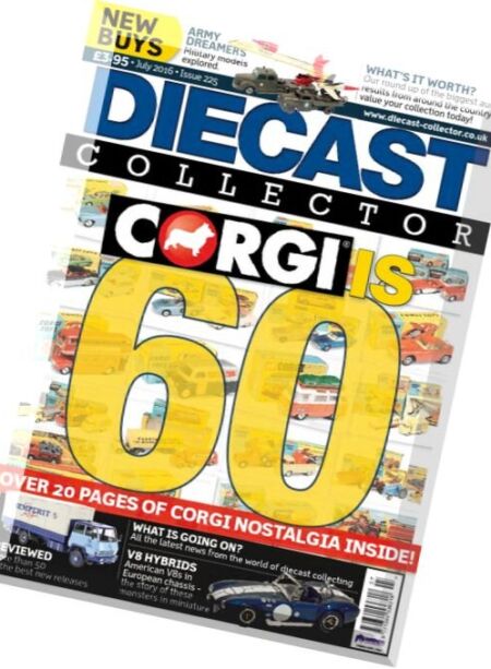 Diecast Collector – July 2016 Cover