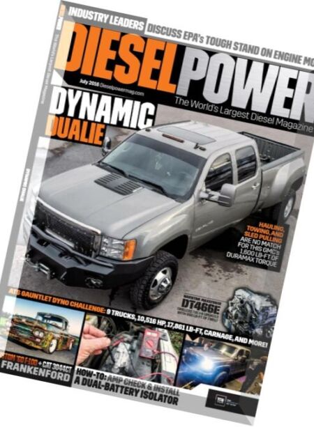 Diesel Power – July 2016 Cover