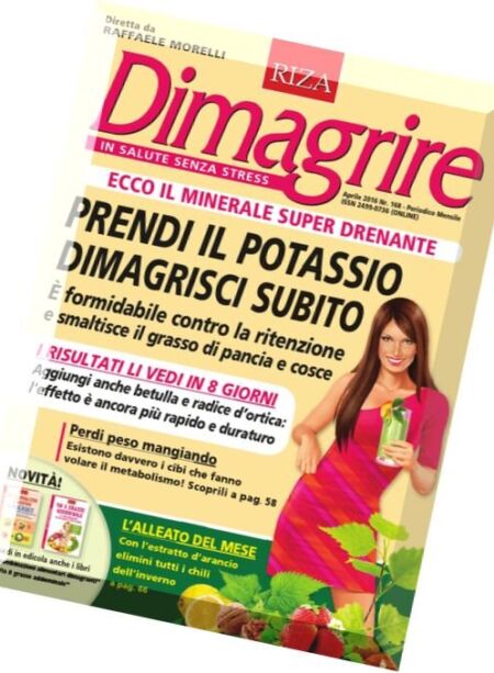 Dimagrire – Aprile 2016 Cover