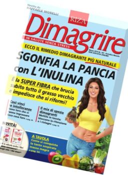 Dimagrire – Marzo 2016