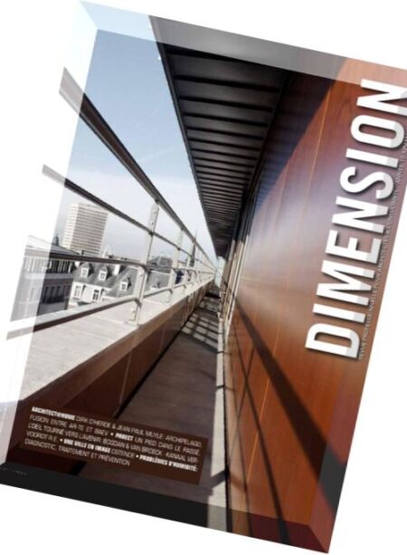 Dimension – Avril-Mai-Juin 2016 Cover