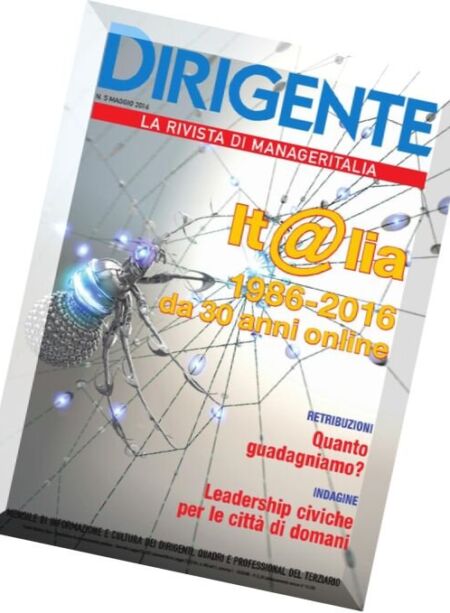 Dirigente – Maggio 2016 Cover
