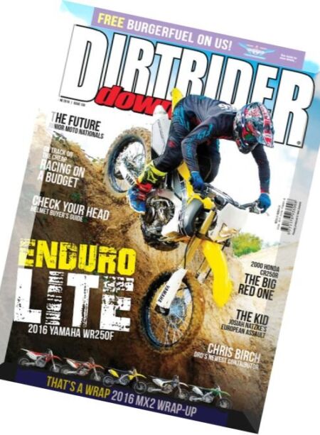 Dirt Rider Downunder – June 2016 Cover