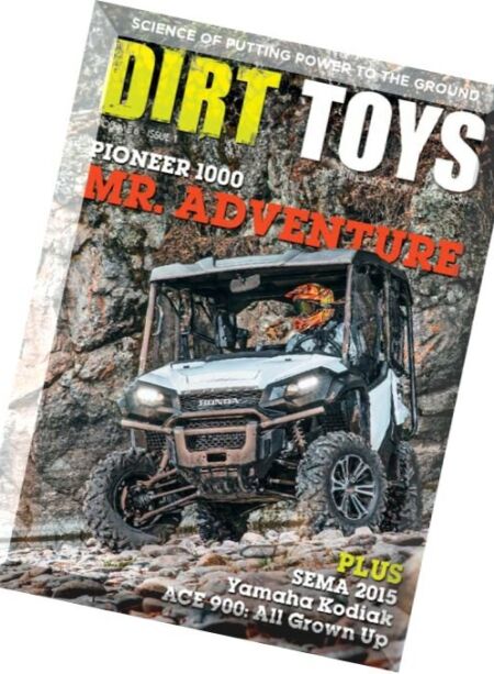 Dirt Toys – March 2016 Cover