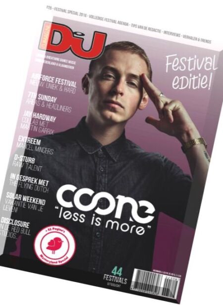 DJ Mag – Editie 25, 2016 Cover