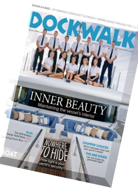 Dockwalk – February 2016 Cover