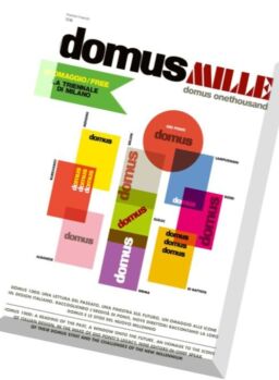 Domus – Marzo 2016