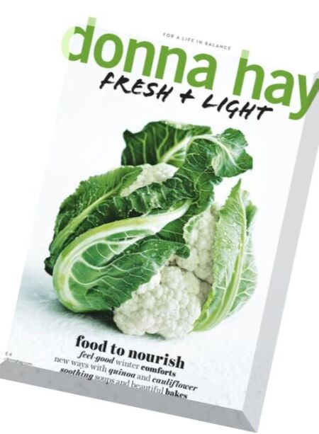donna hay – Fresh + Light – Issue 4, 2016 Cover