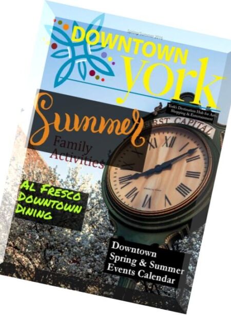 Downtown York – Spring-Summer 2016 Cover
