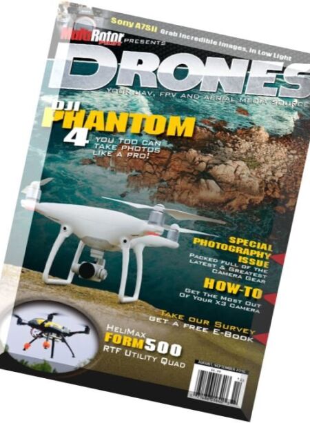 Drones – August-September 2016 Cover