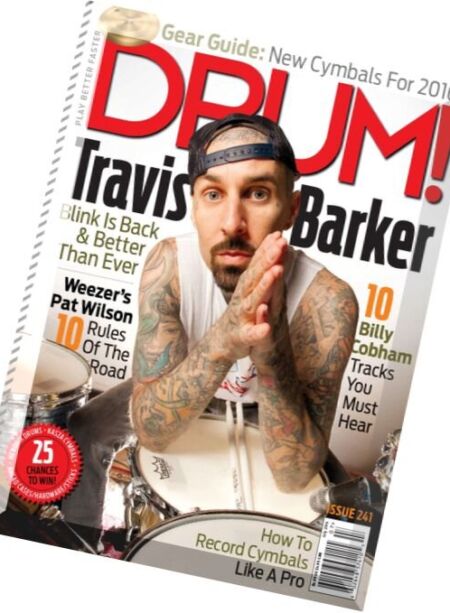Drum! – July 2016 Cover