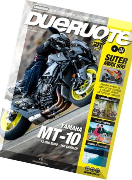 DueRuote – Giugno 2016 Cover