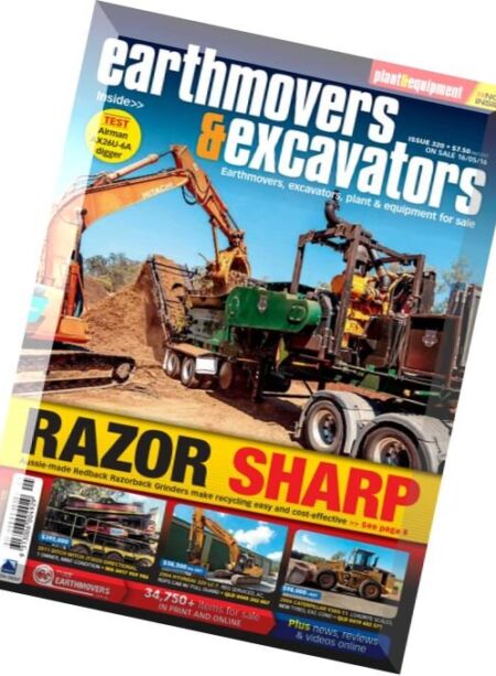 Earthmovers & Excavators – Issue 320 Cover