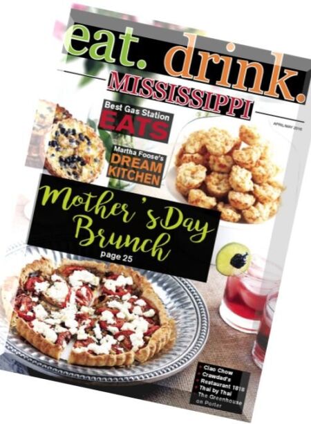 Eat. Drink. Mississippi – April-May 2016 Cover