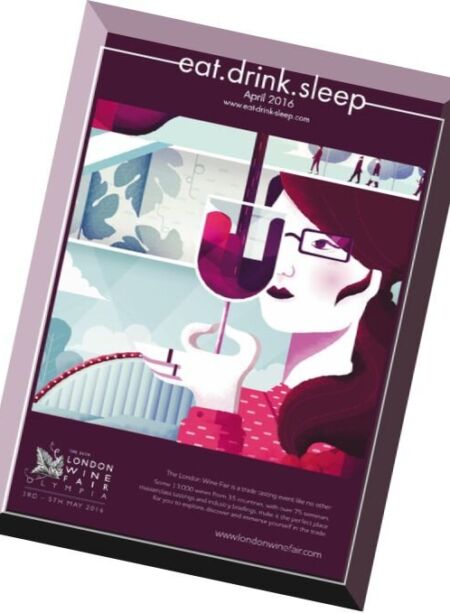 Eat. Drink. Sleep – May 2016 Cover