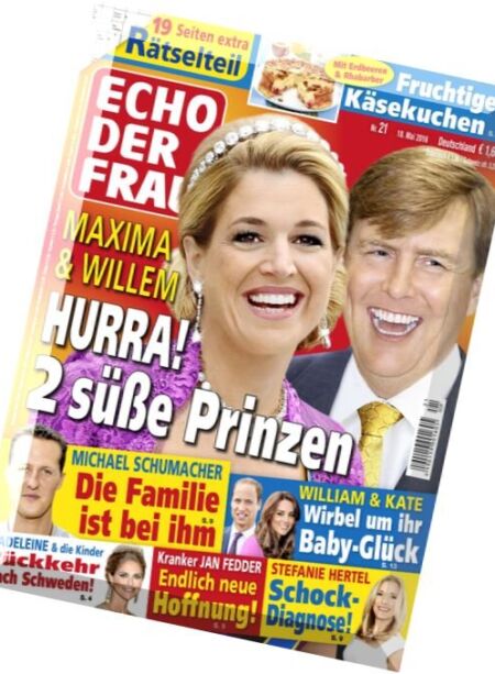 Echo der Frau – 18 Mai 2016 Cover