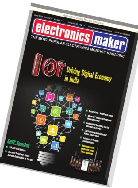Electronics Maker – April 2016 Cover