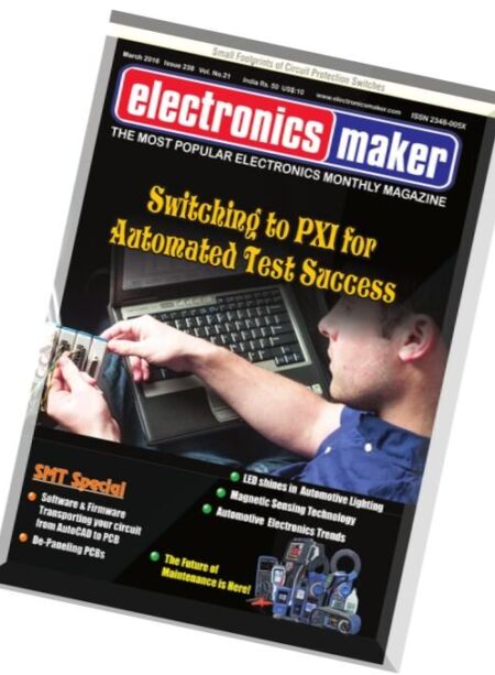Electronics Maker – March 2016 Cover