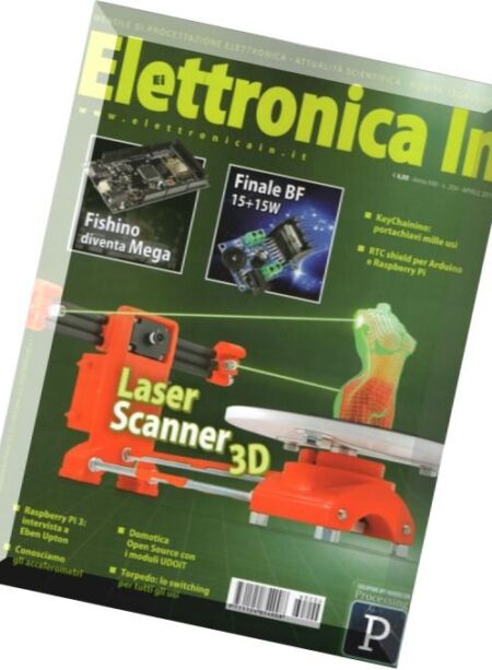 Elettronica In – Aprile 2016 Cover